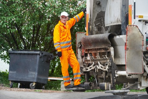 Heavy machinery for waste disposal